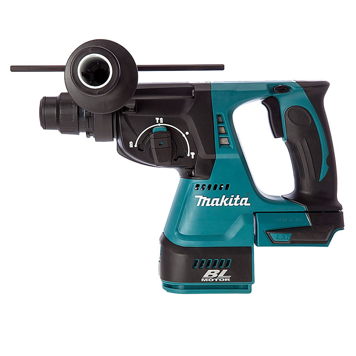Makita DHR242Z 18V SDS+ Brushless Rotary Hammer Drill + DX06 Dust Extraction