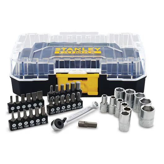 Stanley FMMT19101-0 FatMax PRO-STACK 1/4in Socket & Bit Set, 37 Piece