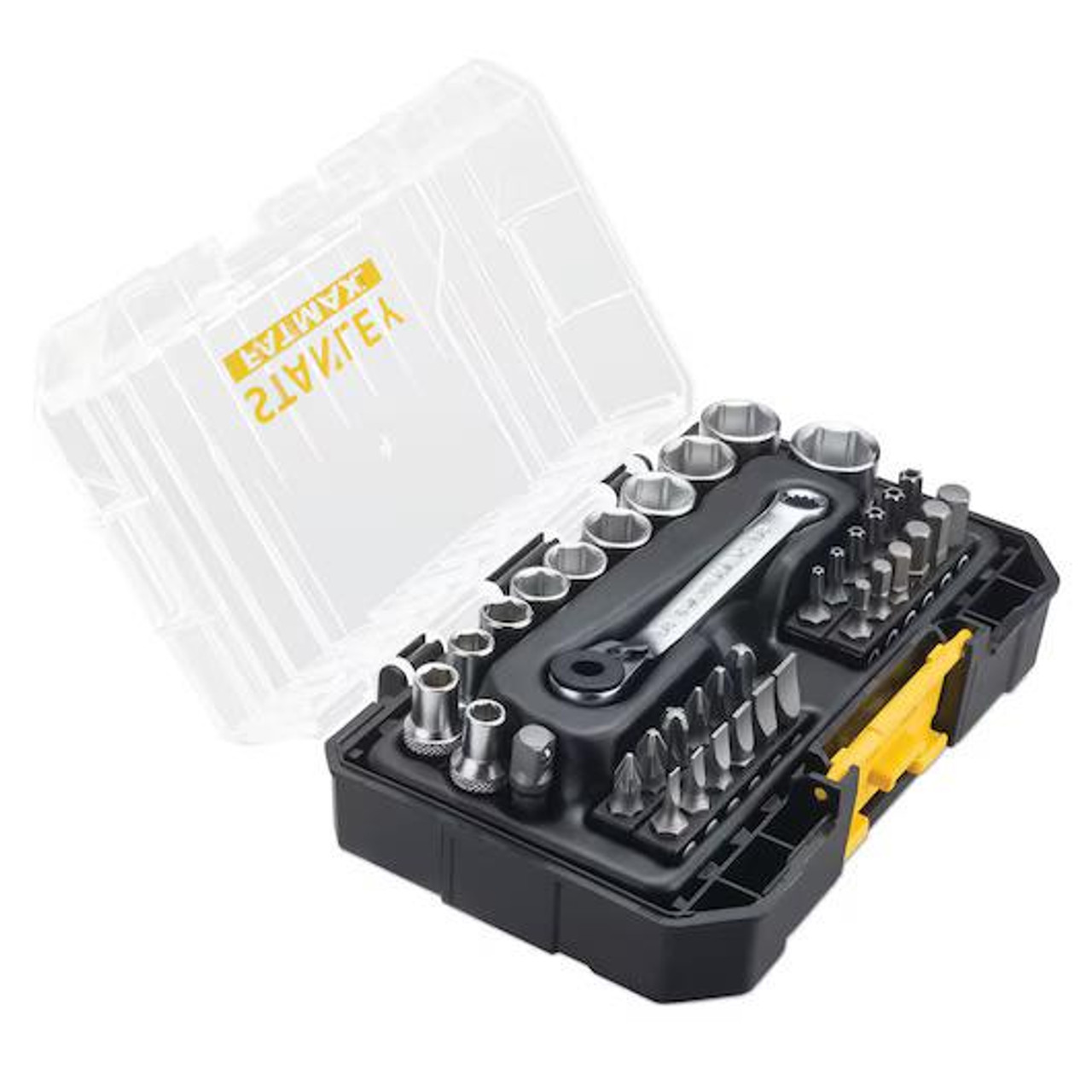 Stanley FatMax® PRO-STACK™ 1/4in Socket & Bit Set, 37 Piece STA019101 FMMT19101-0