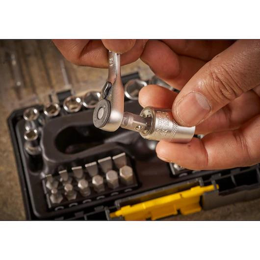 Stanley FMMT19101-0 FatMax PRO-STACK 1/4in Socket & Bit Set, 37 Piece