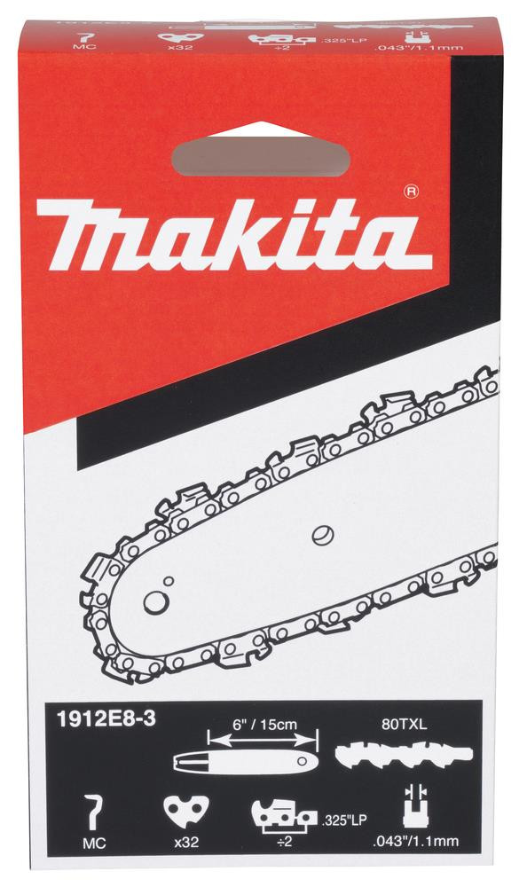 Makita 15cm Chain for DUC150 Pruning Chainsaw - 1912E8-3