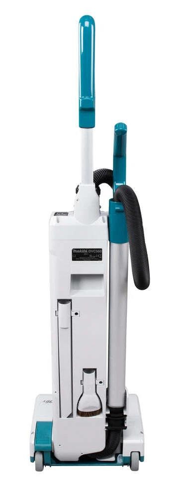 Makita DVC560PT2 Twin 18V Brushless Upright Vacuum Cleaner with 2x 5.0Ah batts and DC18RD charger