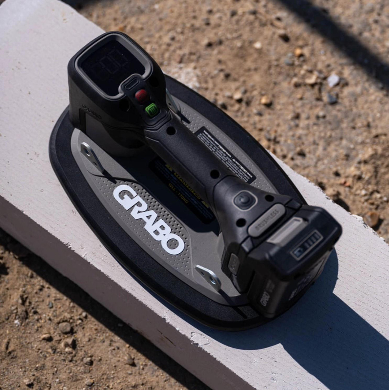 Grabo GRAB340 Pro Brushless Vacuum Lifter Set Inc 1x 2.6Ah Battery