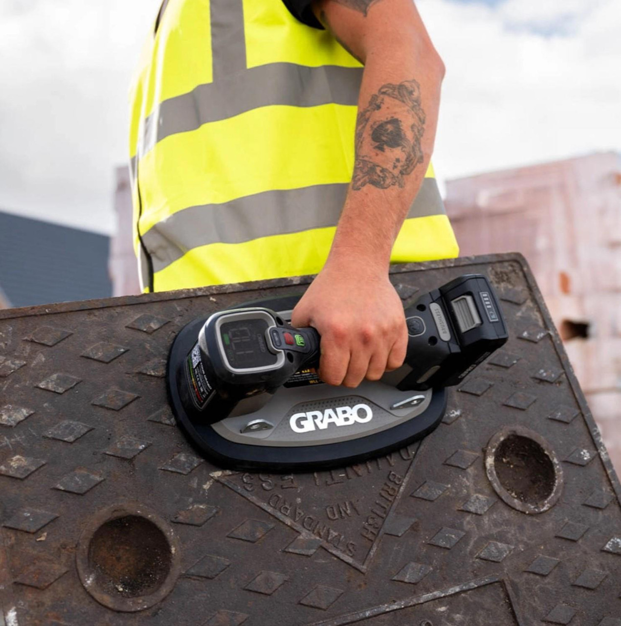 Grabo GRAB340 Pro Brushless Vacuum Lifter Set Inc 1x 2.6Ah Battery