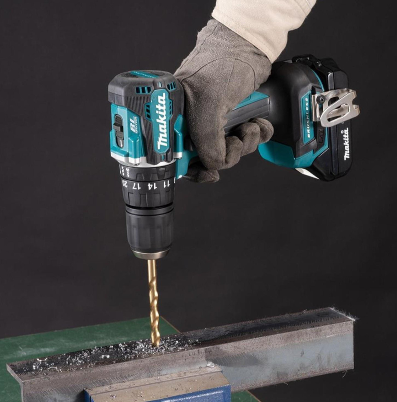 Makita DLX2414SJ 18V LXT Brushless 2-Piece Kit - 2x 3.0Ah Batteries