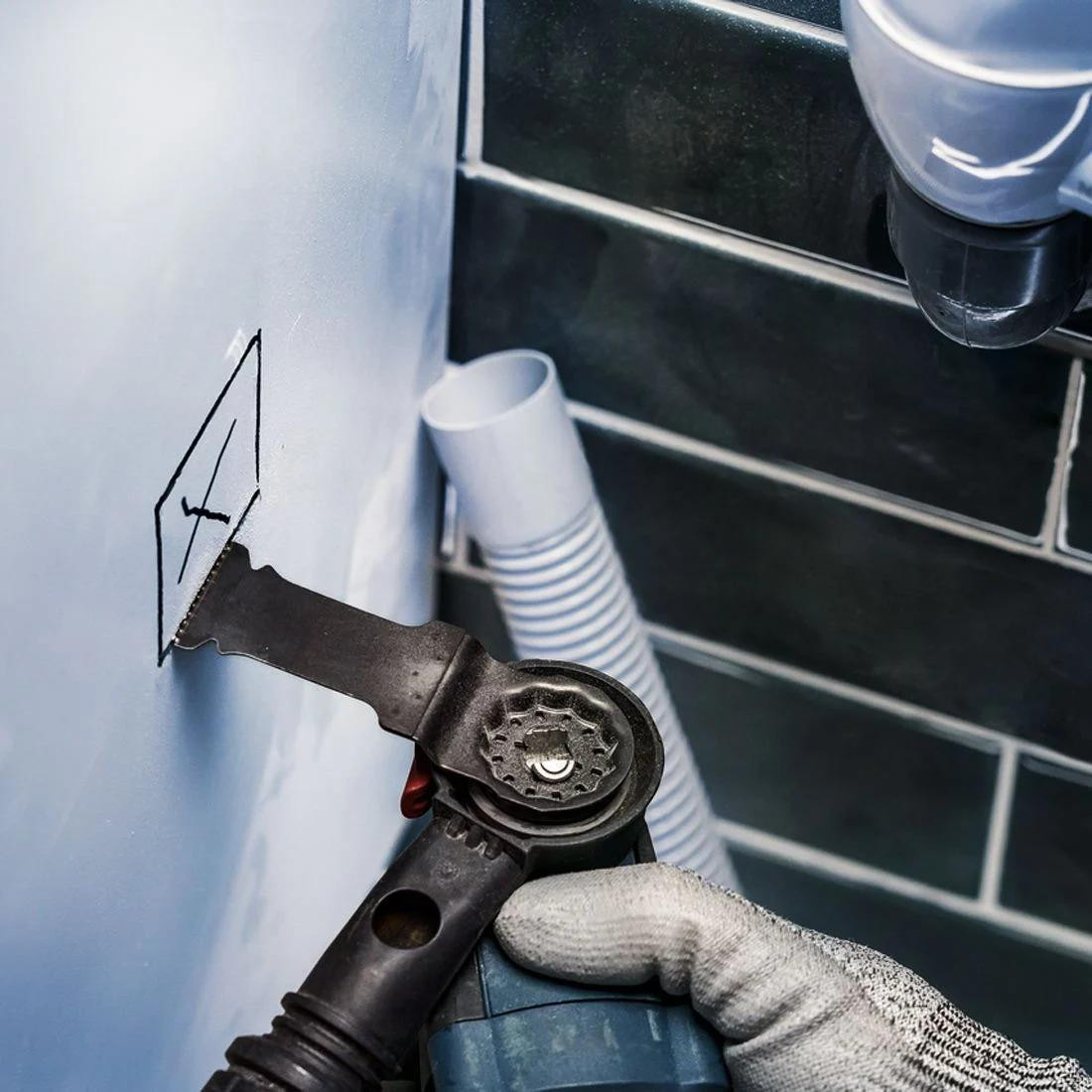 Bosch PRO Starlock AIZ 32 APIB BIM Multi Material Plunge Cut Multitool Saw Blade 32mm x 50mm x25 Pcs 2608669069