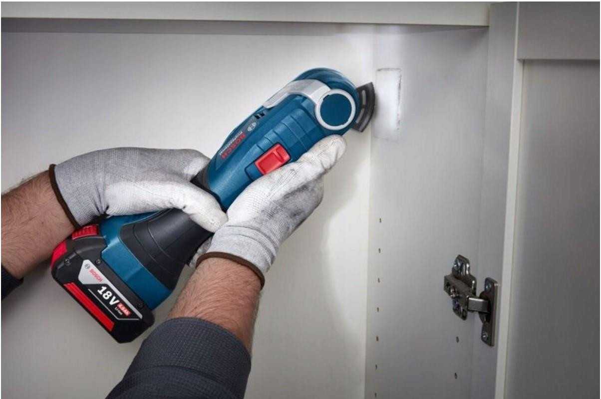 Bosch GOP 18V-34 Multi Cutter Starlock with Case and Accessories - Body Only 06018G2002 