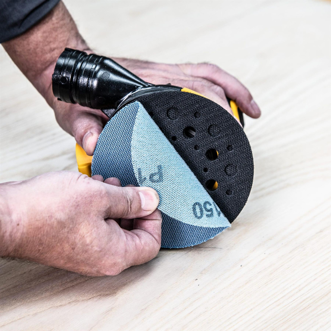 Trend AB/125/180P - 125mm 180G Pro Mesh Random Orbital Sanding Disc, 5 Pack