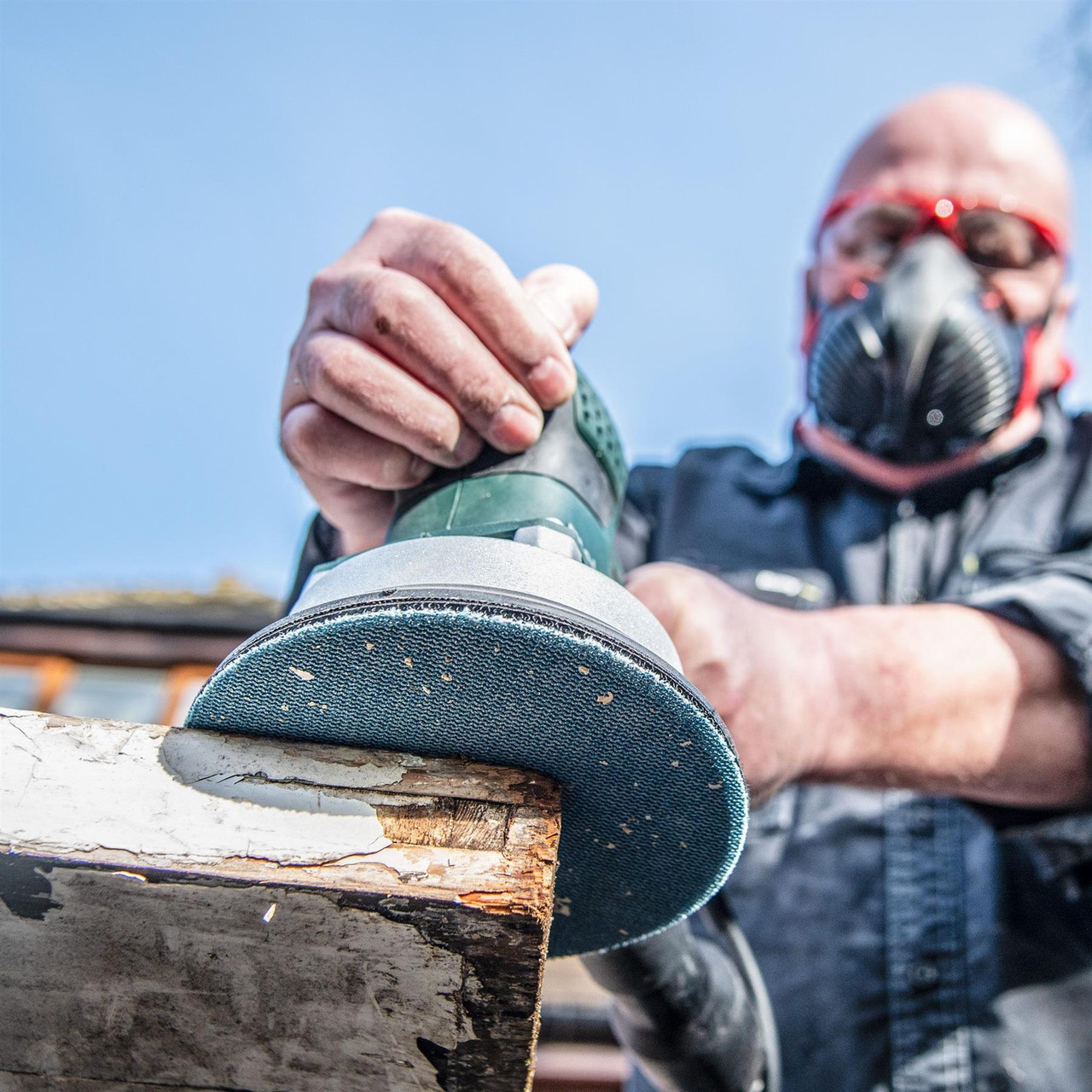 Trend AB/150/320P - 150mm 320G Pro Mesh Random Orbital Sanding Disc, 5 Pack