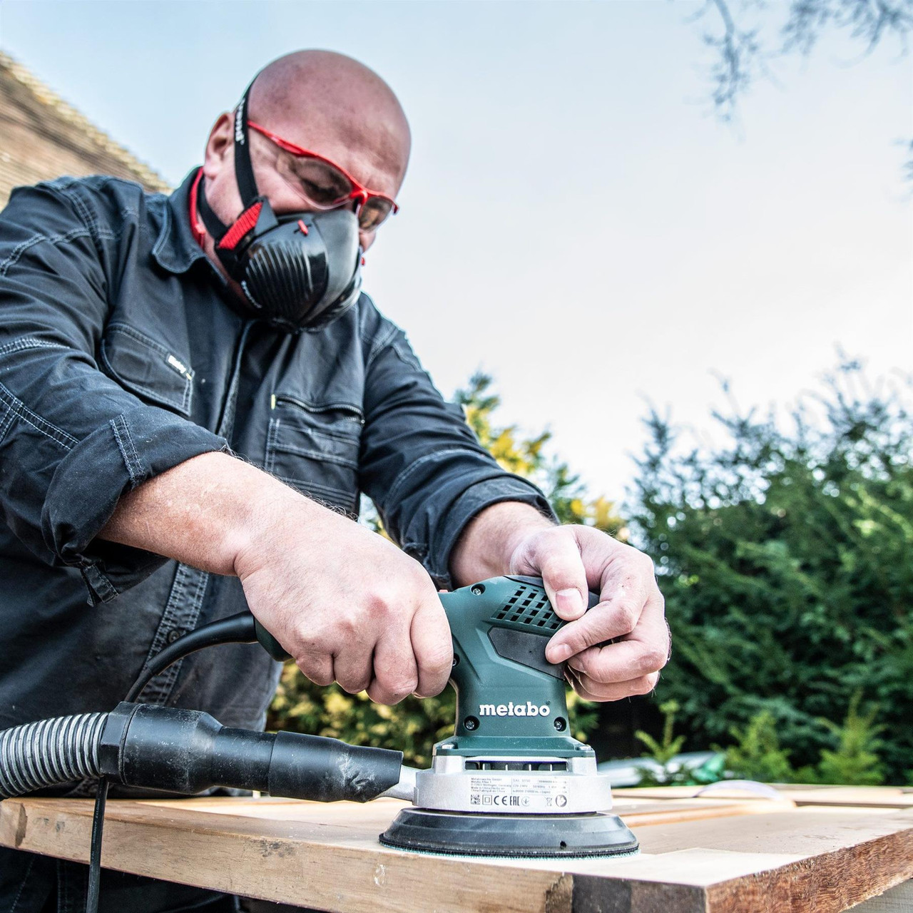 Trend AB/150/240P - 150mm 240G Pro Mesh Random Orbital Sanding Disc, 5 Pack