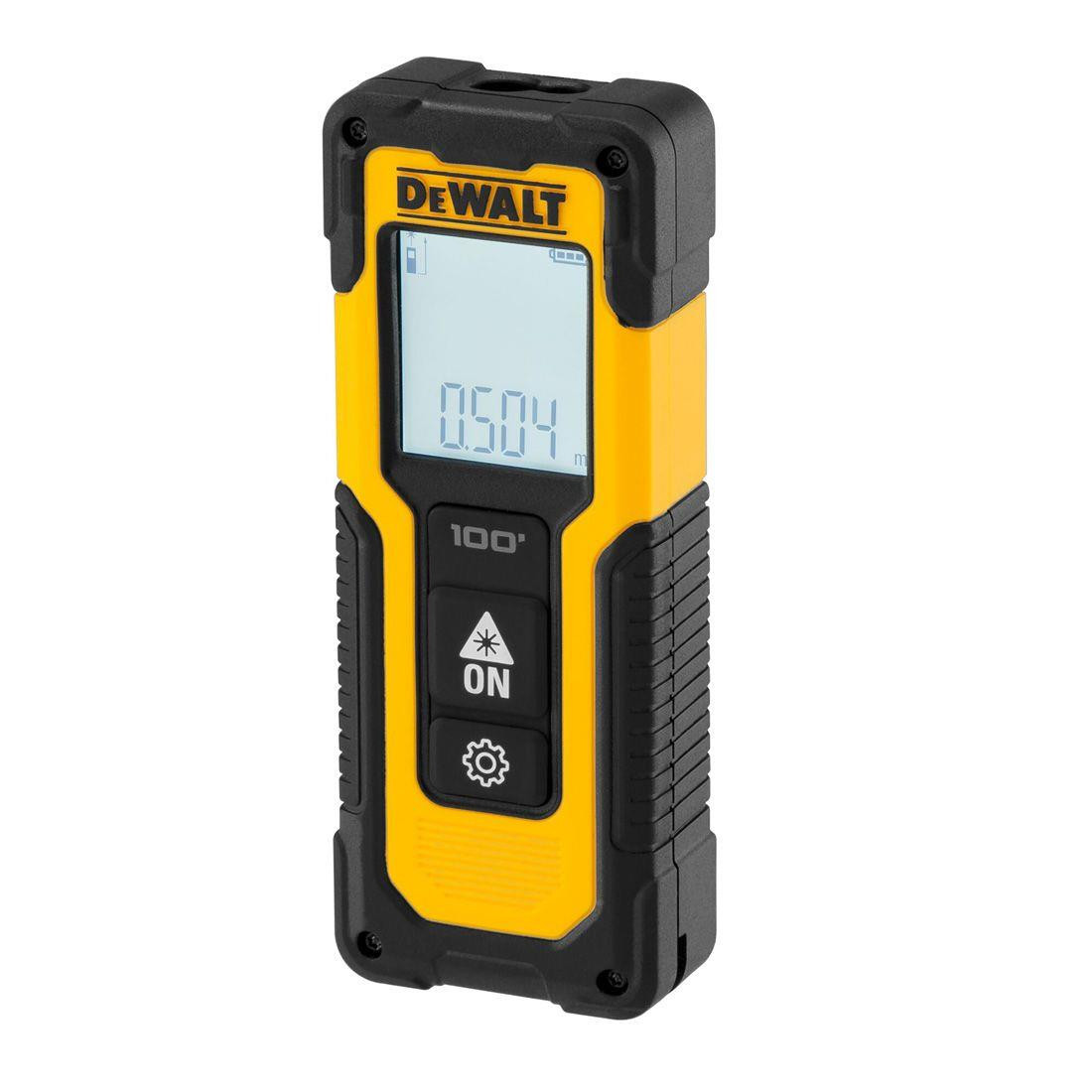 DeWalt DWHT77100-XJ Laser Line Distance Measurer 30m – Includes 2× AAA Batteries