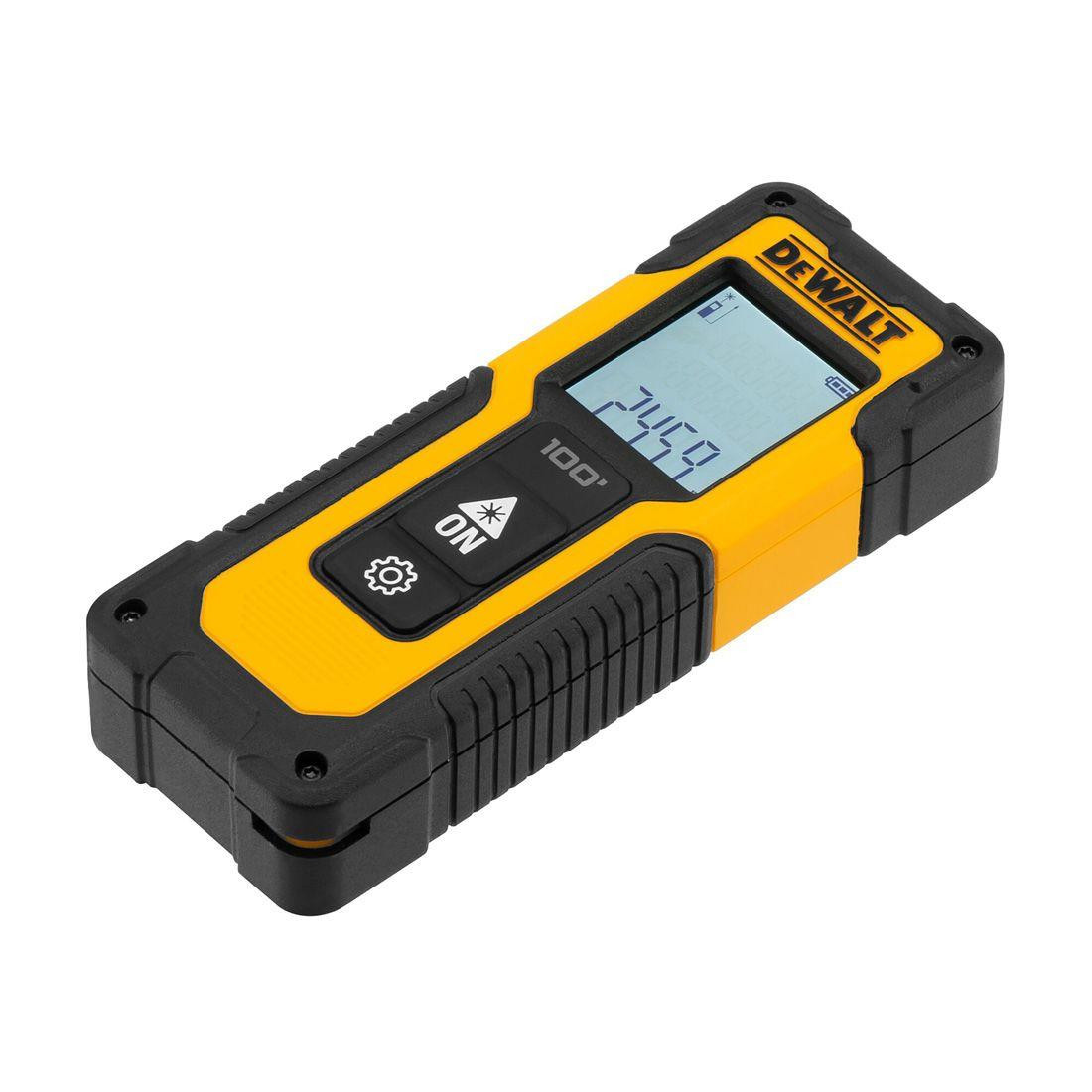 DeWalt DWHT77100-XJ Laser Line Distance Measurer 30m – Includes 2× AAA Batteries