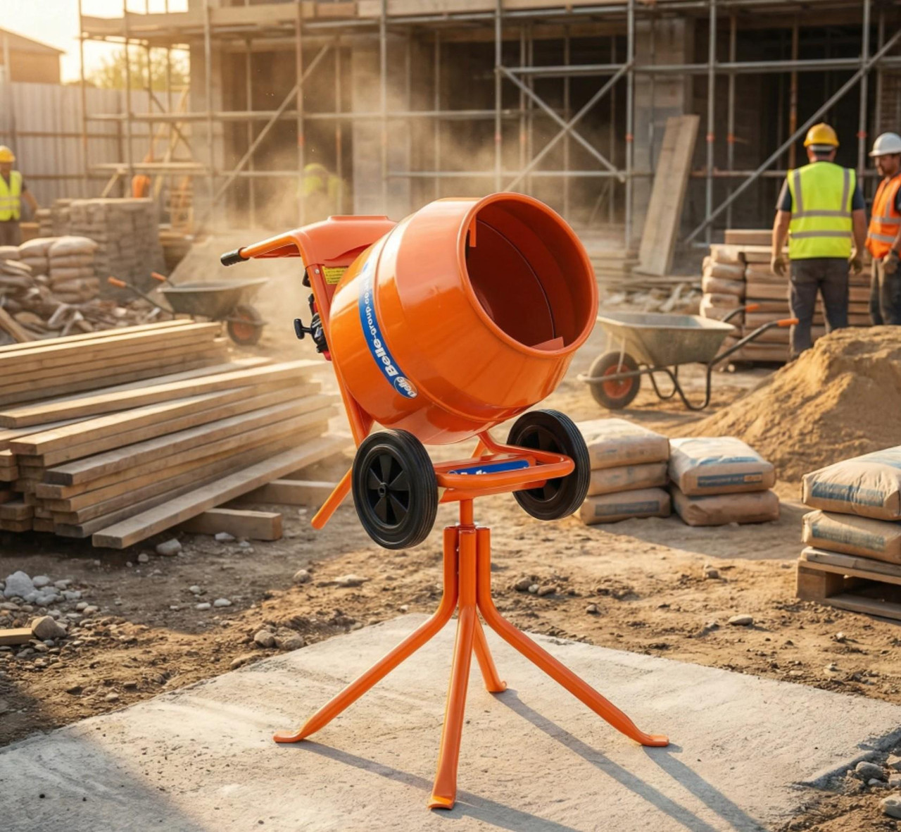 Altrad Belle Minimix 150 Petrol Cement Mixer Honda GX160 - M79B