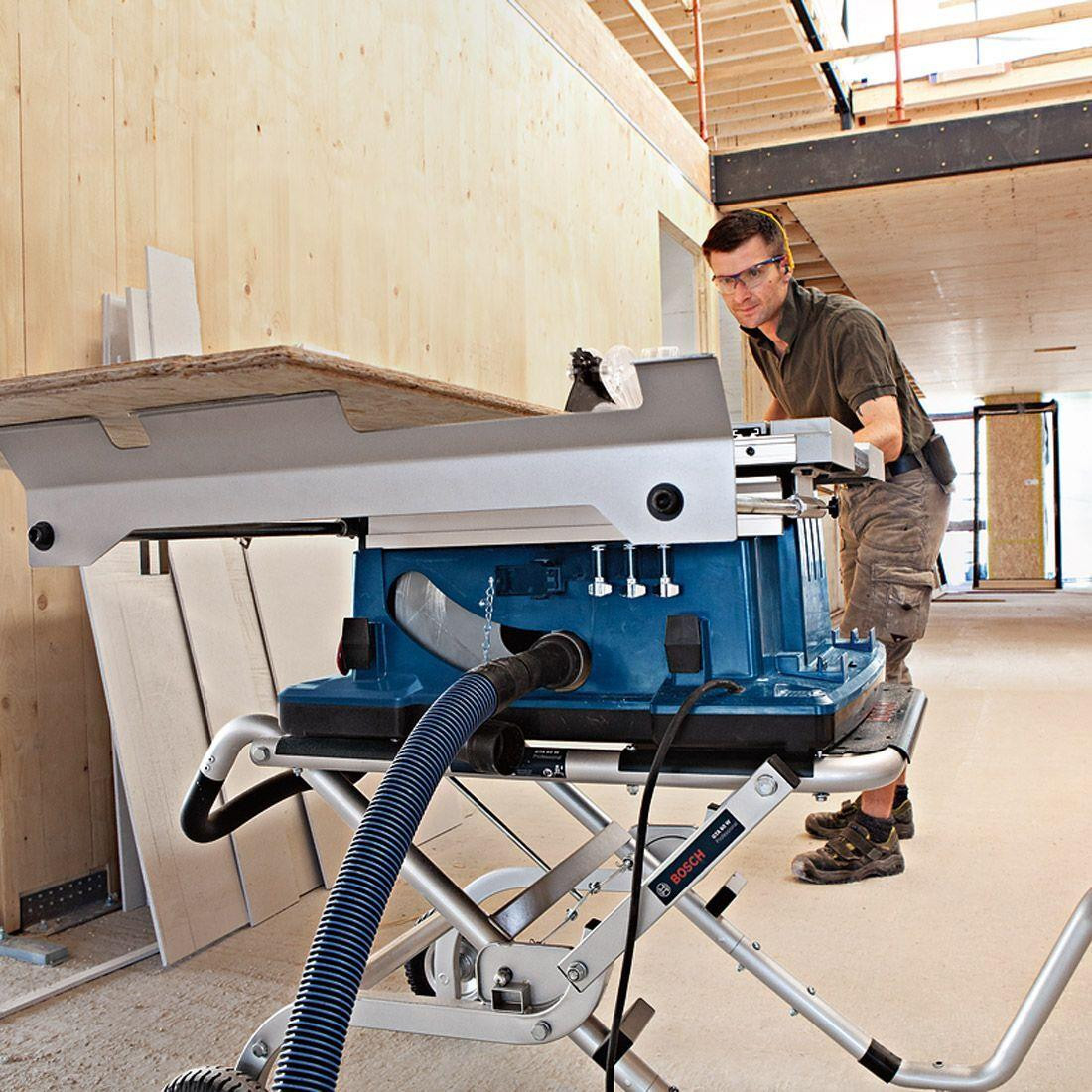 Bosch Professional GTS 10 XC 254mm Table Saw with Slide Carriage  - 0601B30470 240v