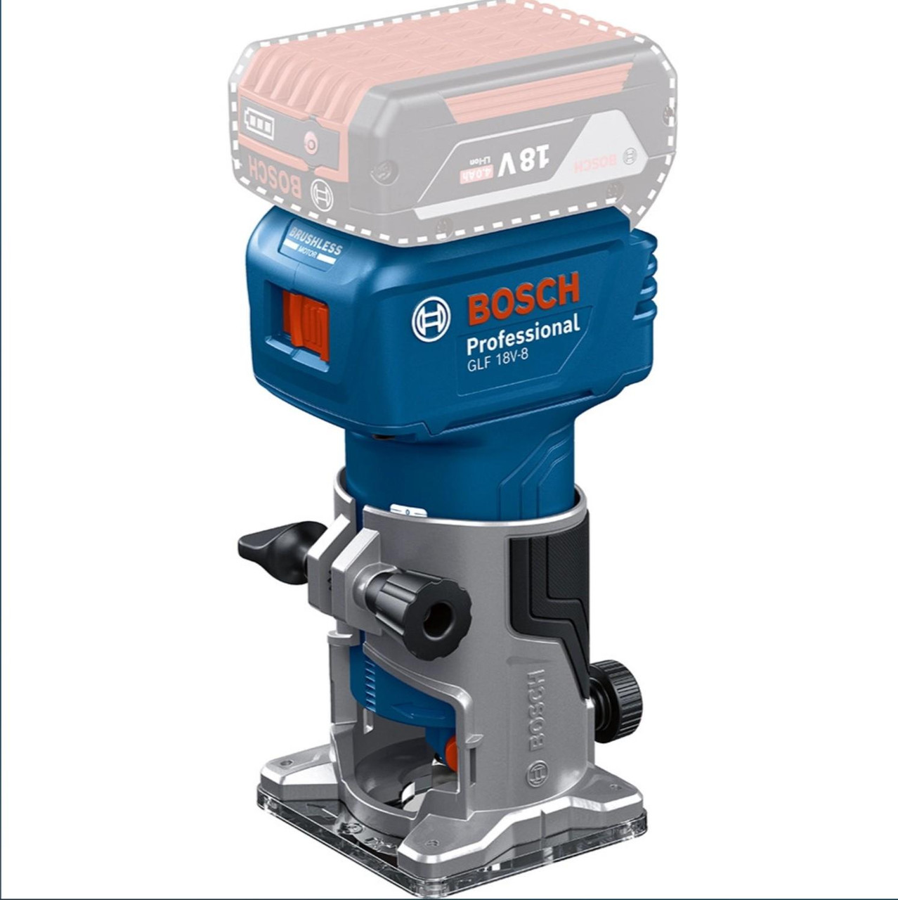 Bosch Professional GLF 18V-8 18V Brushless Router Trimmer 06016C6070 - Body Only