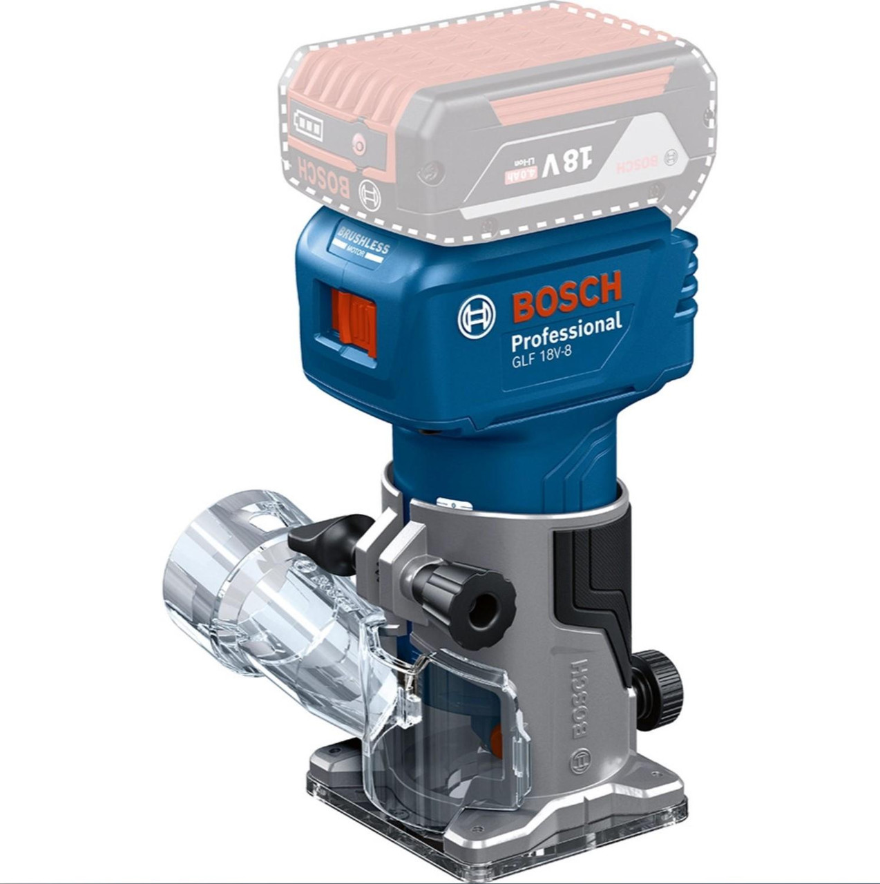 Bosch Professional GLF 18V-8 18V Brushless Router Trimmer 06016C6070 - Body Only
