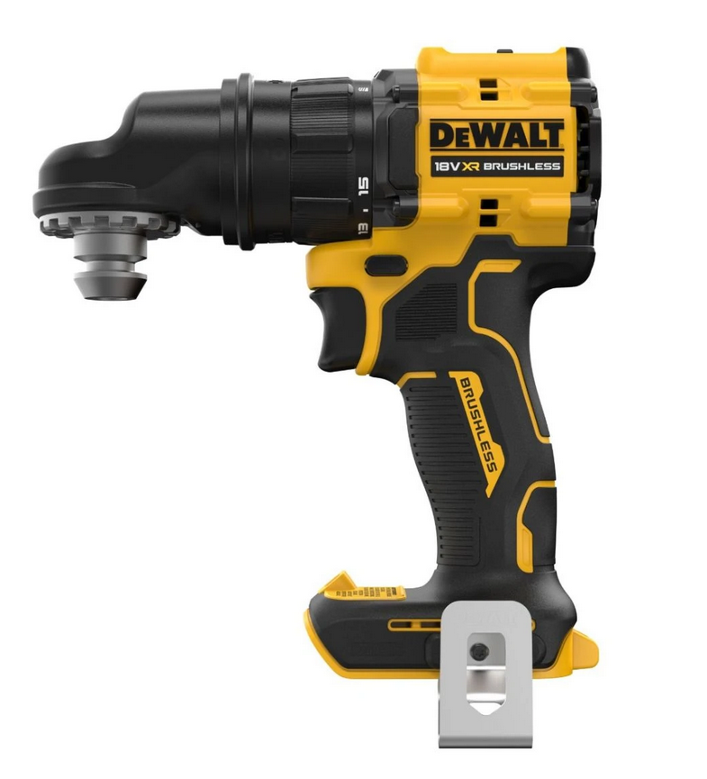 Dewalt DCD803NT-XJ 18V XR Brushless Multi-Head Drill Driver - Body, Case & 4 x Interchangable Heads