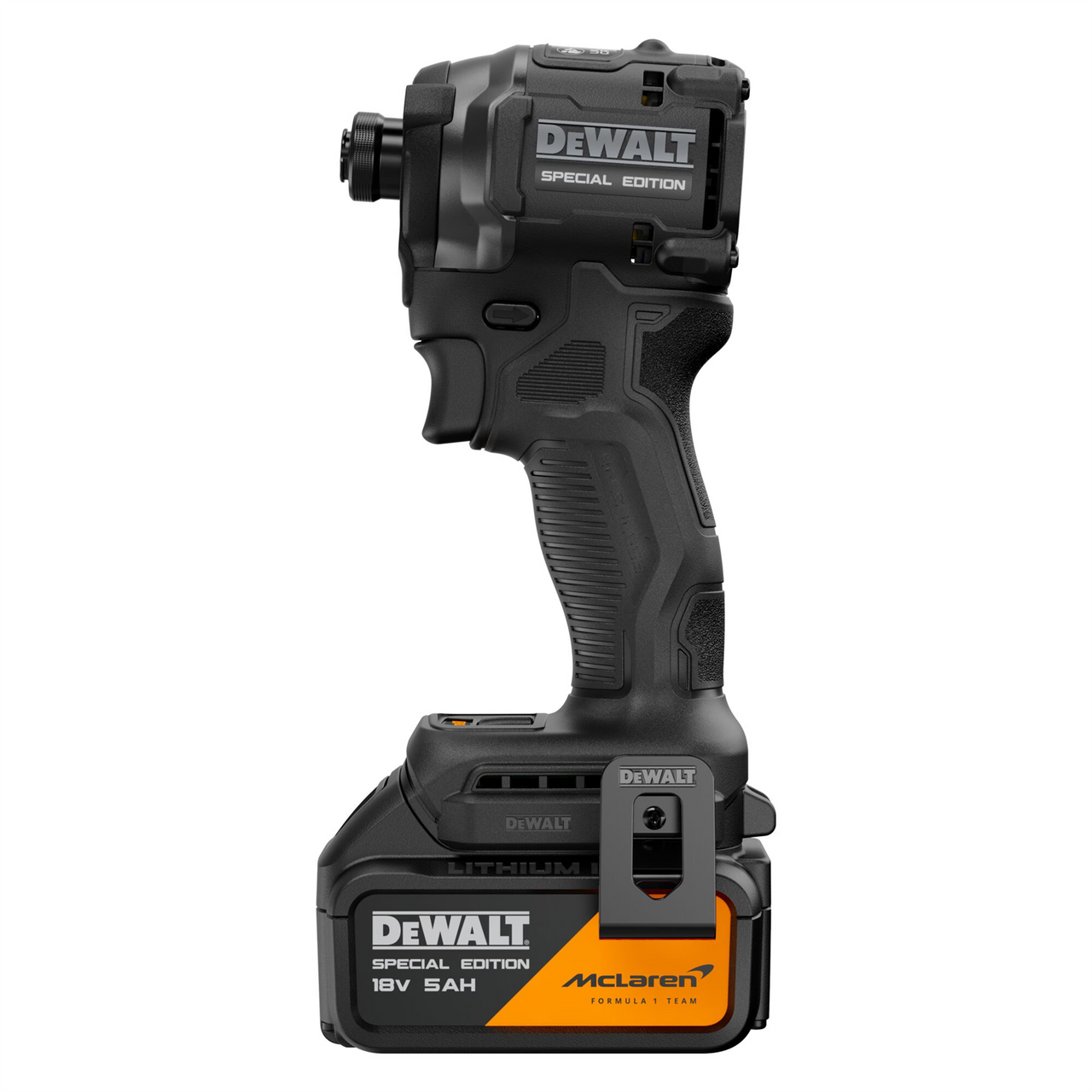 Dewalt X McLaren F1 DCF86MP2T 18V XR Brushless Impact Driver – 2 x 5.0Ah Kit with Charger & TSTAK
