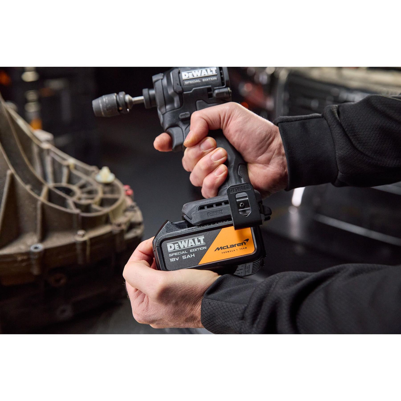 Dewalt X McLaren F1 DCF86MP2T 18V XR Brushless Impact Driver – 2 x 5.0Ah Kit with Charger & TSTAK