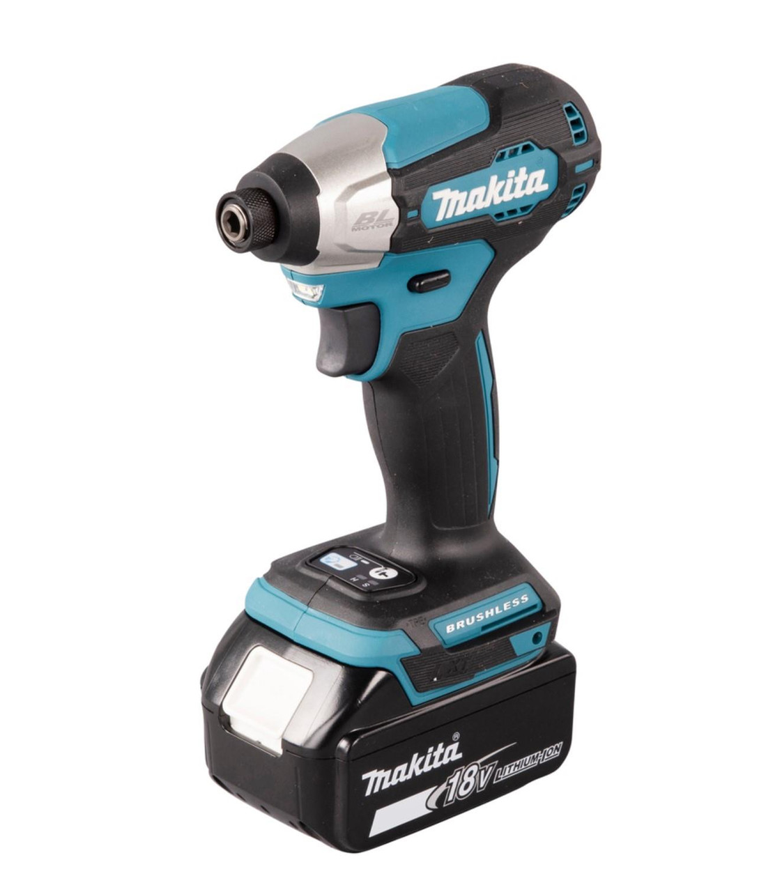 Makita DLX2537ST 18V LXT Brushless Combo Kit DHP490 Combi Drill & DTD157 Impact Driver with 2x 5.0ah Batteries