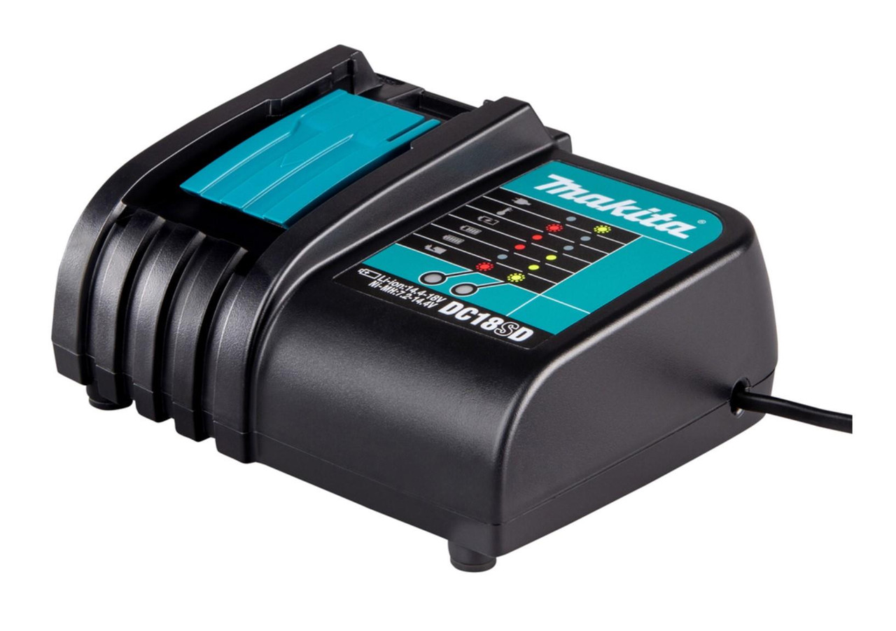 Makita DLX2537ST 18V LXT Brushless Combo Kit DHP490 Combi Drill & DTD157 Impact Driver with 2x 5.0ah Batteries