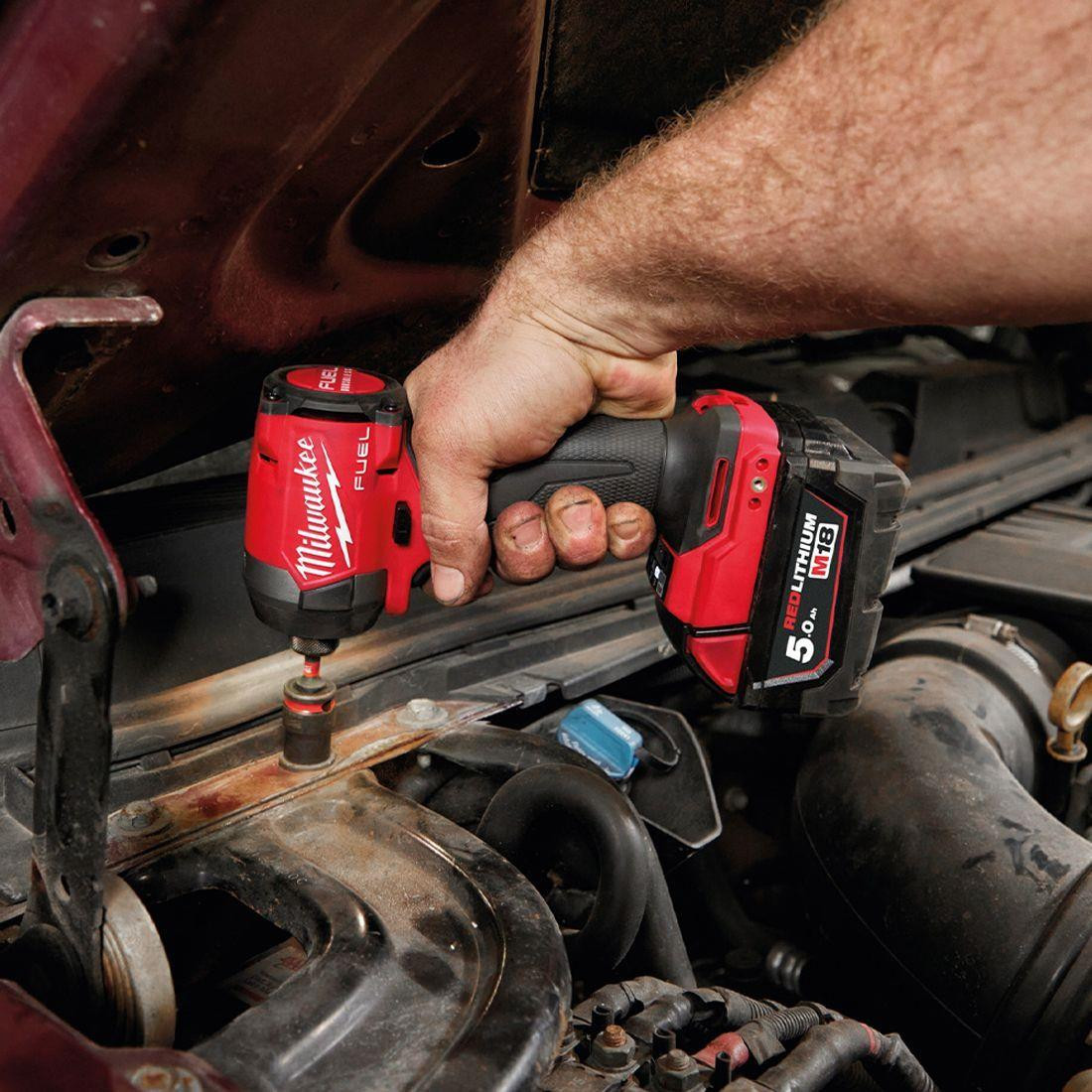 Milwaukee FPP2A3-502X  M18 FUEL 18V Combi Drill & Impact Driver Twin Kit (2 x 5.0Ah Batteries)
