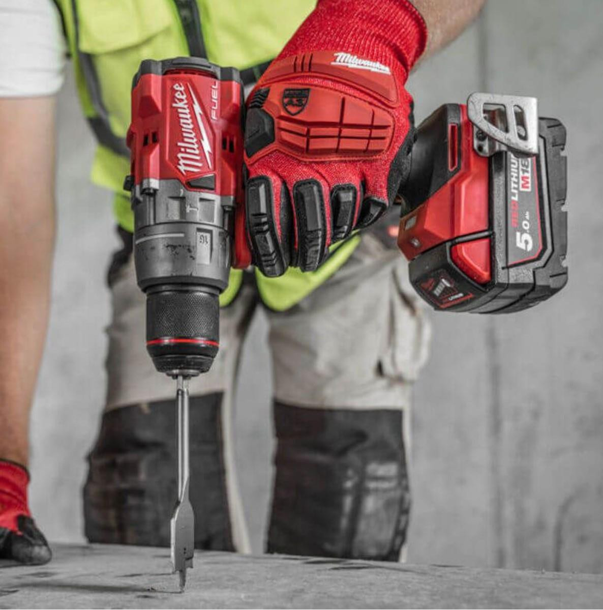 Milwaukee FPP2A3-502X  M18 FUEL 18V Combi Drill & Impact Driver Twin Kit (2 x 5.0Ah Batteries)