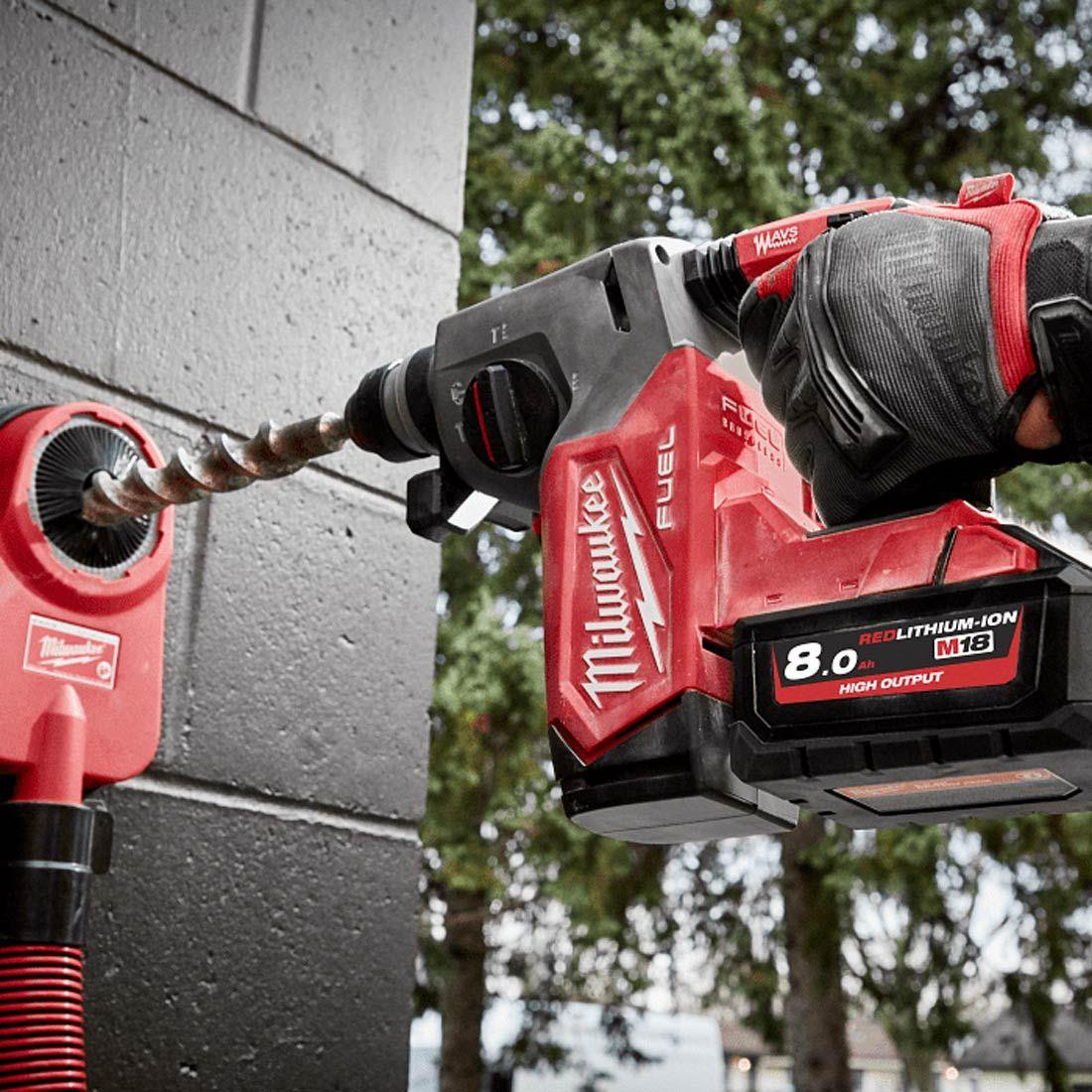 Milwaukee M18 FUEL FH-0 18V 26mm SDS+ 4-Mode Rotary Hammer Drill (Body Only)