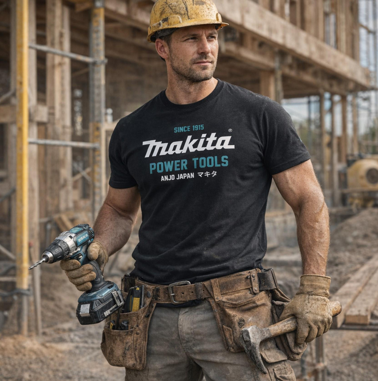 Makita 98P237 T-Shirt Black