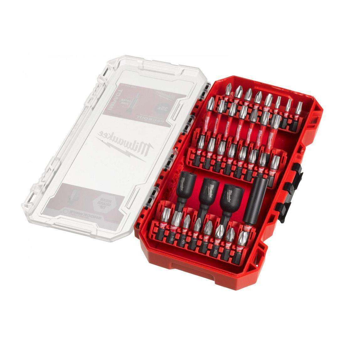 Milwaukee SHOCKWAVE Impact Duty Bit Set x 35 (4932492003)