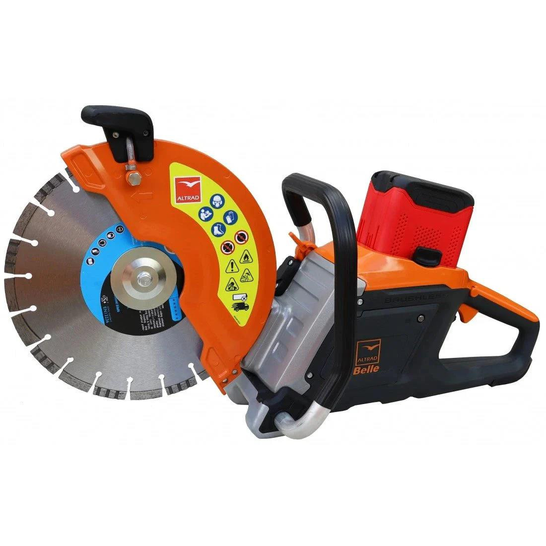 Altrad Belle DC300E+ 82V Cordless Disc Cutter with 8Ah Battery, Charger & Diamond Blade