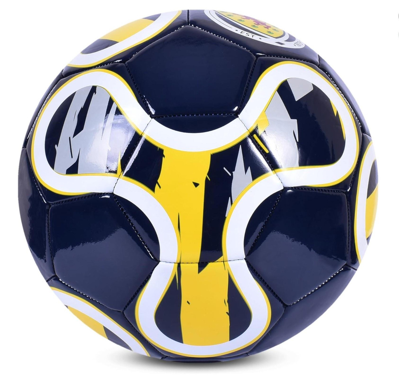 Hy-Pro Scotland FA Football Size 5, Apollo Design, Blue