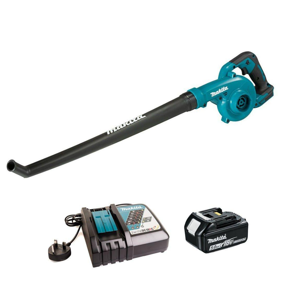 Makita DUB186RT 18V LXT Cordless Blower Kit with 5.0Ah Battery & Charger