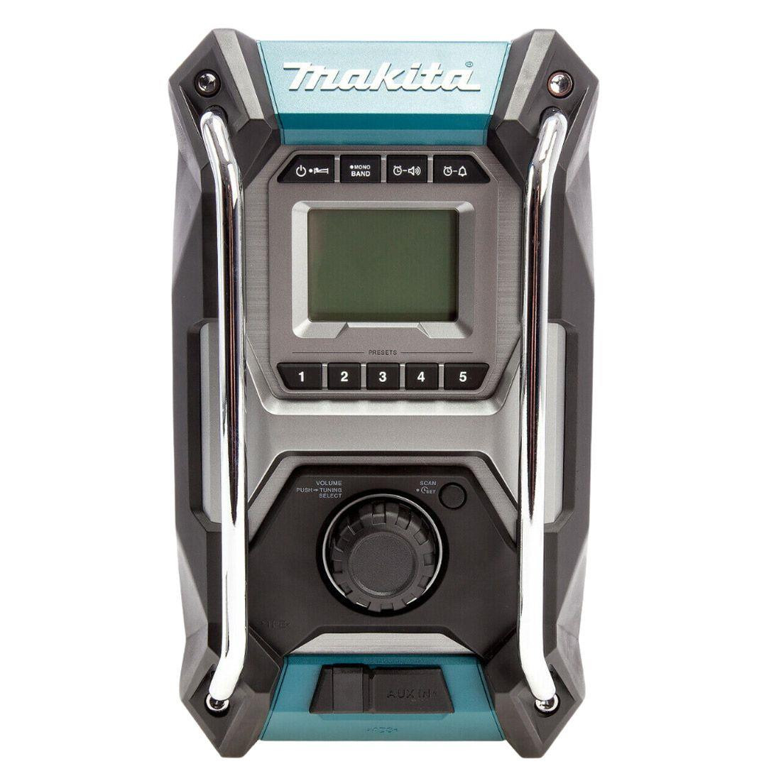 Makita MR001GZ01 12V / 40V Max / CXT / LXT / XGT Job Site Radio Blue - Body Only