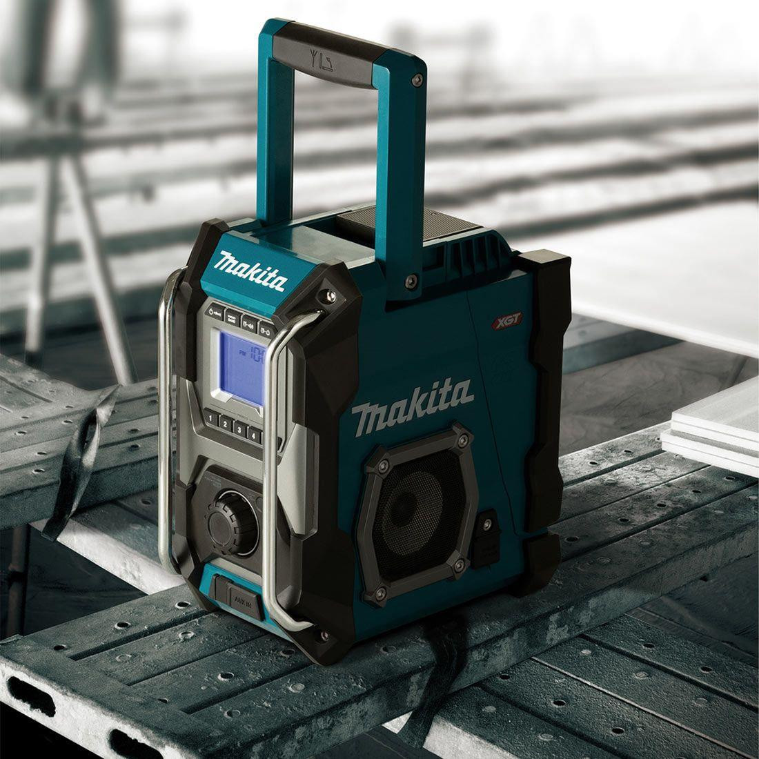 Makita MR001GZ01 12V / 40V Max / CXT / LXT / XGT Job Site Radio Blue - Body Only