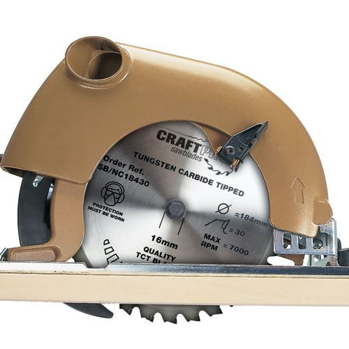 Trend CSB/21036TC CraftPro 210mm 36T Circular Saw Blade 30mm Bore for General Purpose and Fine Finish Cutting
