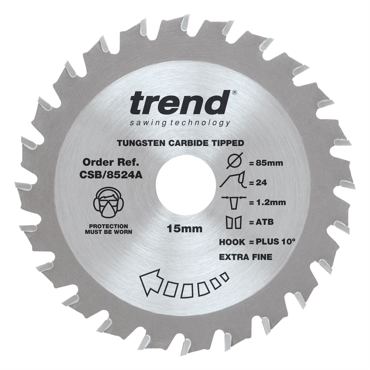 Trend Craft Saw Blade 85x 24 teeth x 15 CSB/8524A