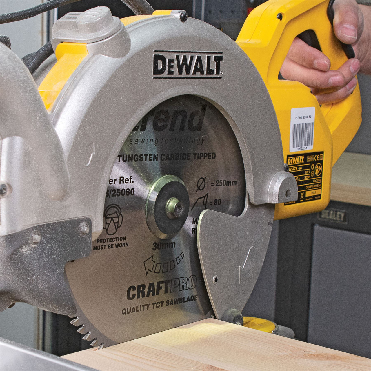 Trend CSB/CC30564 CraftPro 305mm 64T Circular Saw Blade 30mm Bore for Fine Finish Cutting