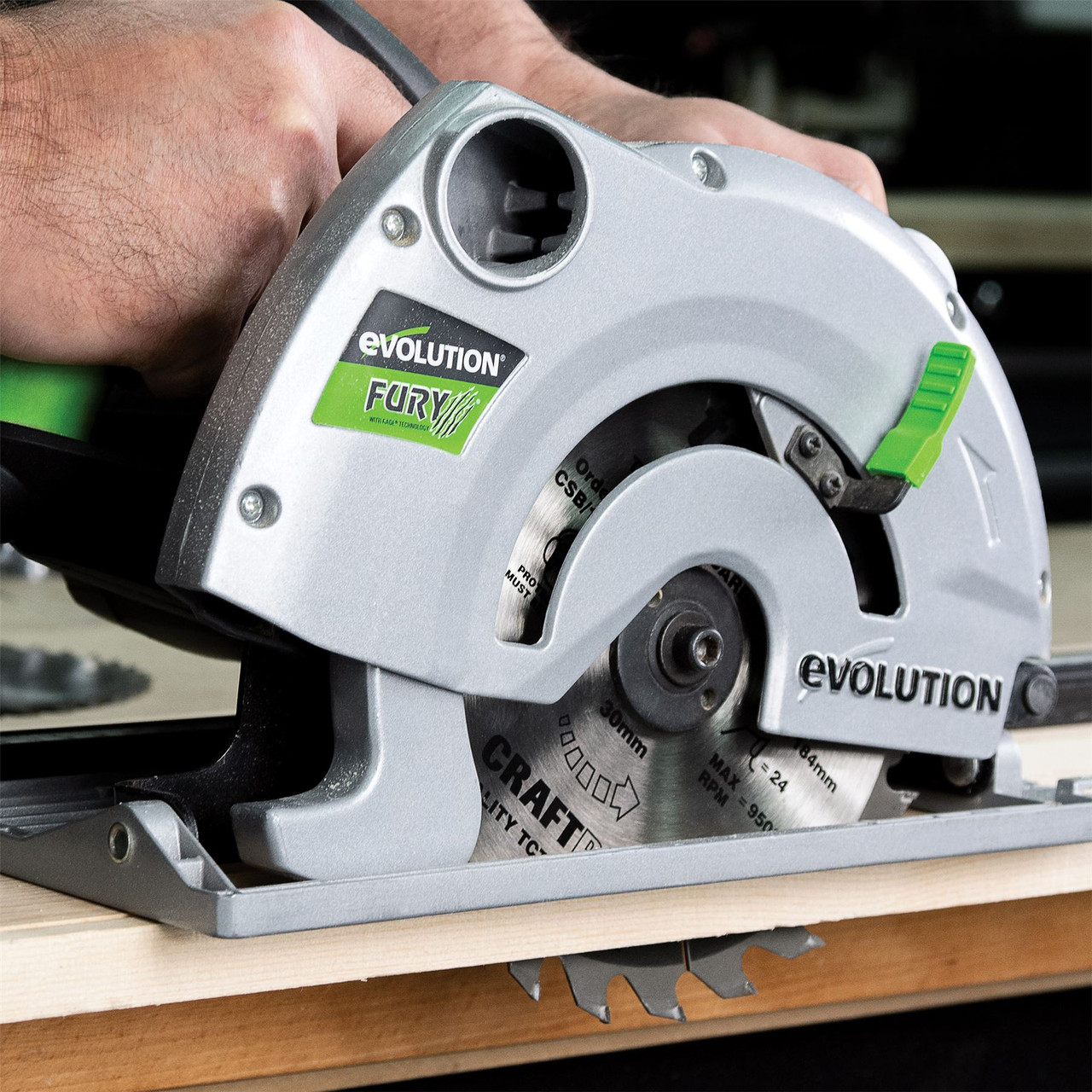Trend 165mm Craft Saw Blade 3 Pack with 24 & 40T CSB/165/3PK/C