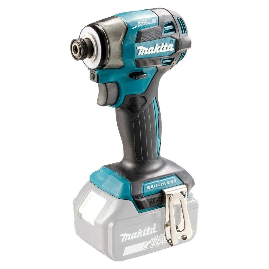 Makita DLX2566TJ 18V LXT Brushless Twin Kit, 2 x 5.0Ah Batteries, Charger and MAKPAC Case