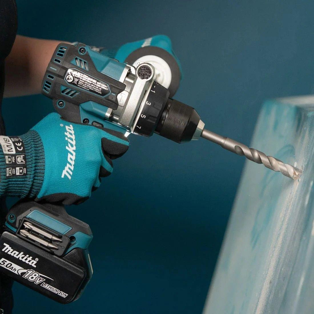 Makita DLX2566TJ 18V LXT Brushless Twin Kit, 2 x 5.0Ah Batteries, Charger and MAKPAC Case