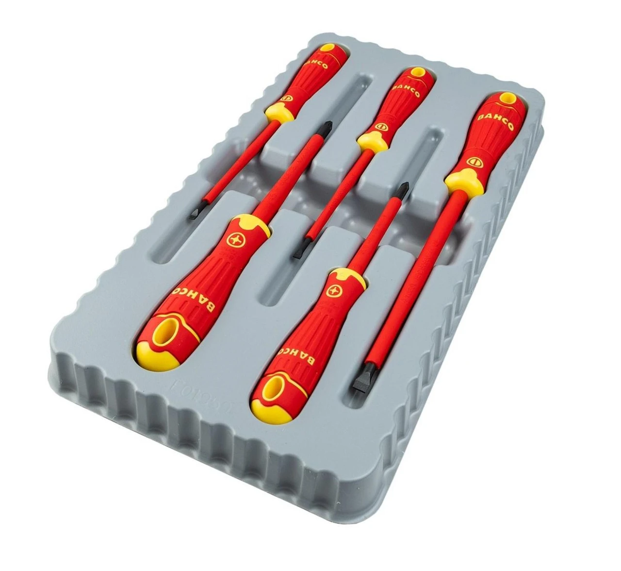 BAHCO B220.015 BAHCOFIT Insulated Screwdriver Set, 5 Piece