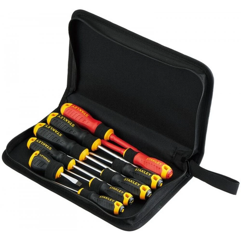 STANLEY Mixed Screwdriver Set in Wallet, 10 Piece STHT60035-9
