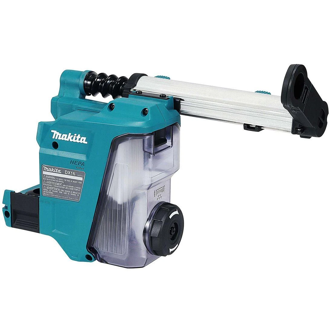 Makita 1911P2-6 DX16 Dust Extractor Attachment with HEPA Filter for DHR183 & HR010G