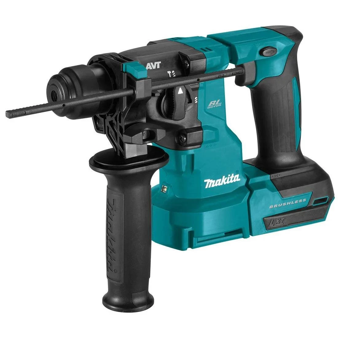 Makita DHR183Z 18V LXT Brushless SDS Plus Rotary Hammer 18mm with DX16 HEPA Dust Extractor - Body Only