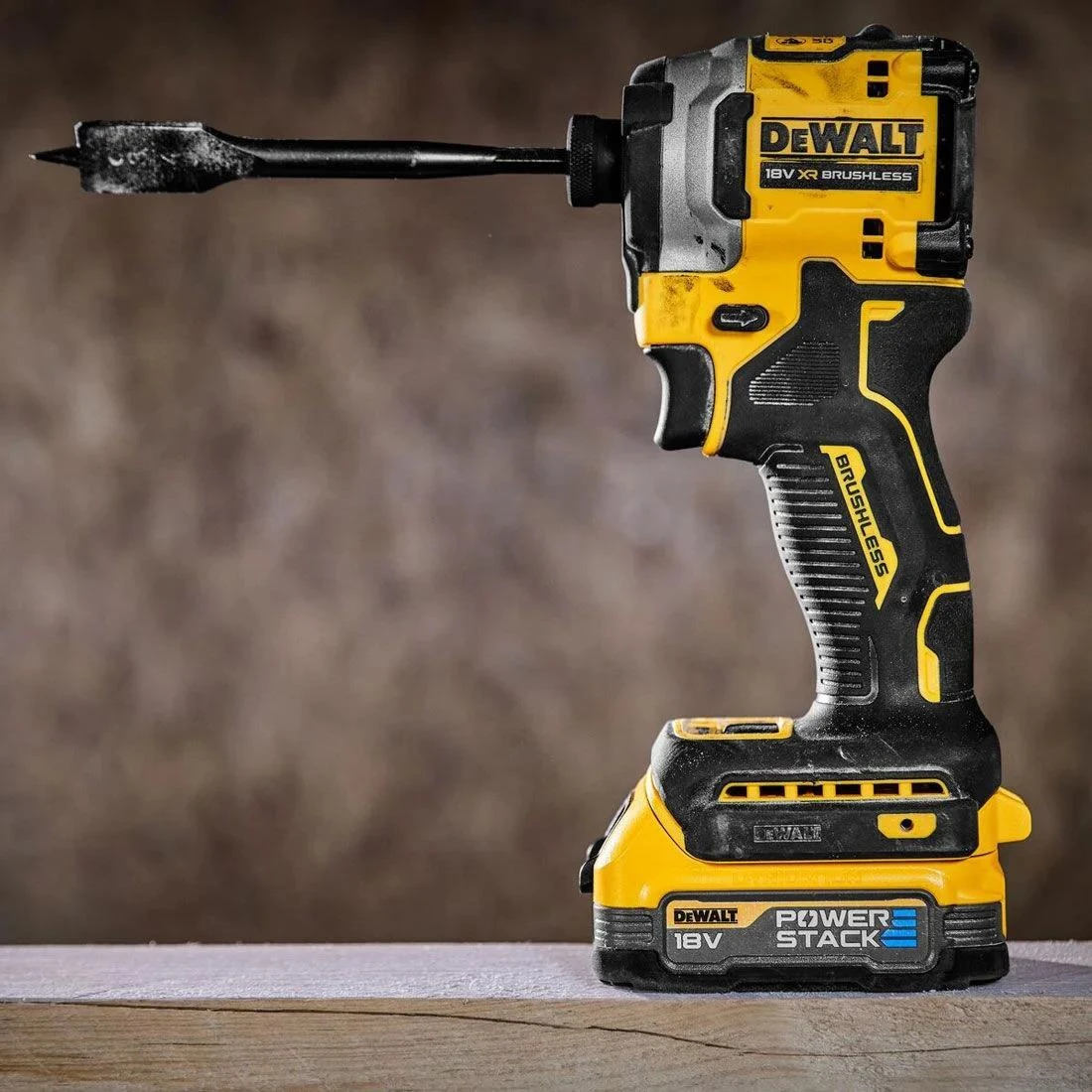 DeWalt DCF850E2T-GB 18V XR Brushless Compact Impact Driver 205Nm with 2 x POWERSTACK Batteries, Charger & TSTAK Case