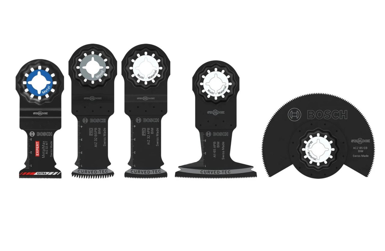 Bosch 2608669092 Cutting Blade Set, 5 Pieces