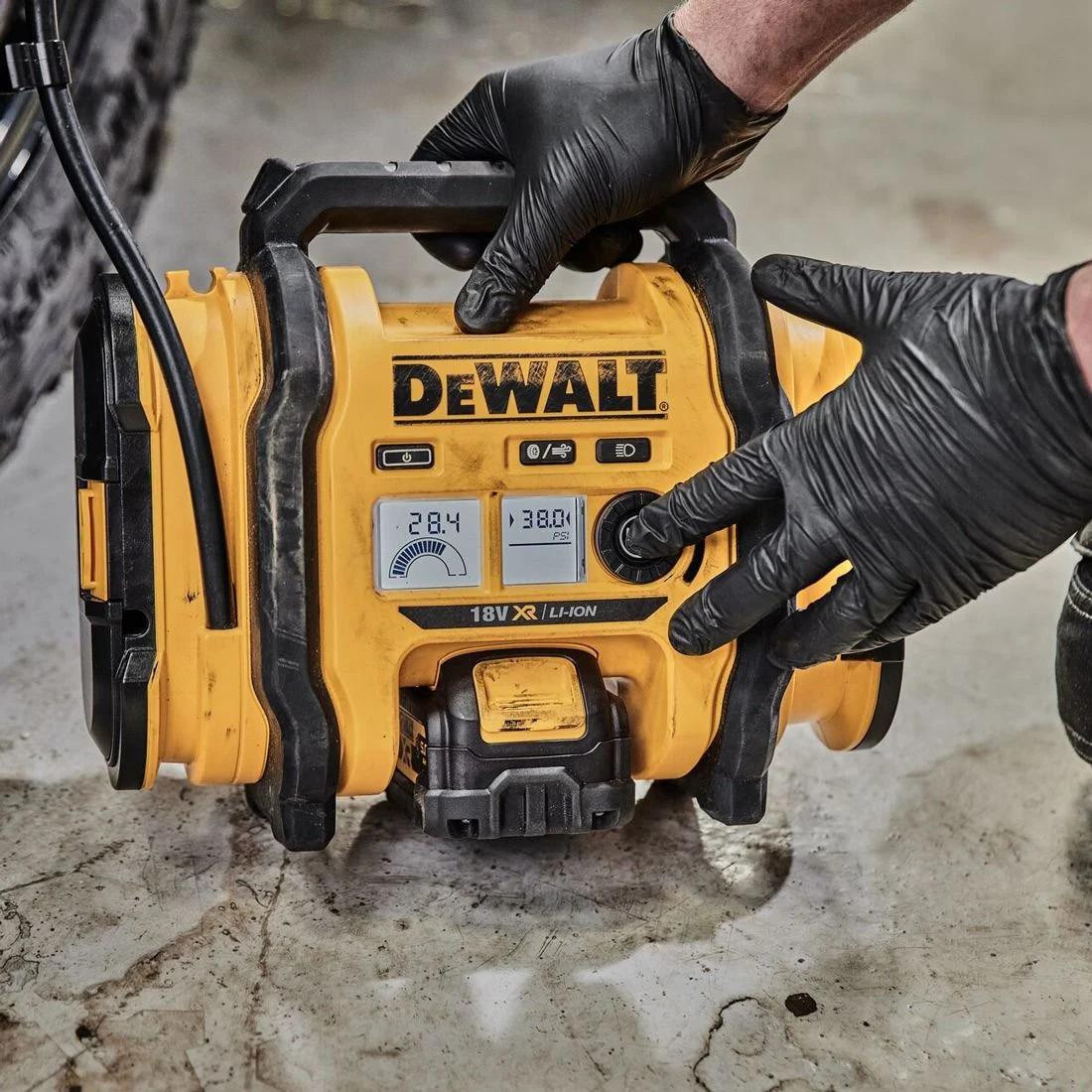 DeWalt DCC018N-XJ 18V XR Cordless Tyre Inflator – Body Only
