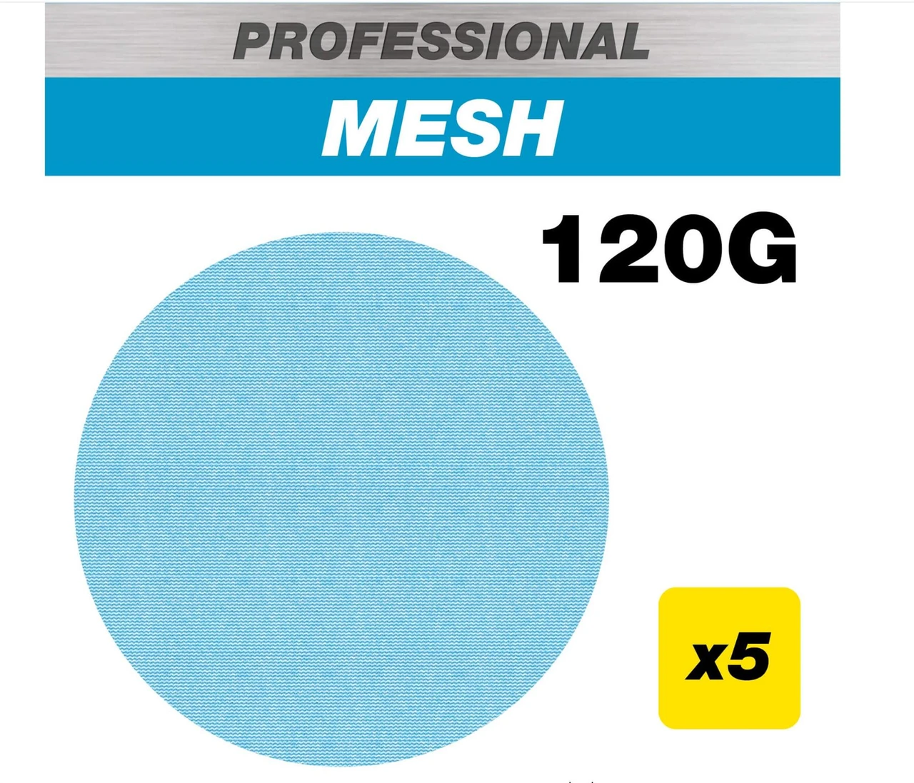 Trend 225Mm 120G Pro Mesh Drywall Sanding Disc, 5 Pack AB/225/120P
