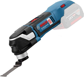 L-Boxx 20 x Battery Brushless Starlock inc Accessories Bosch Multi-Cutter in 18V-28 GOP & 2Ah Charger with 2